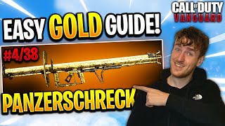 HOW TO GET GOLD M1 PANZERSCHRECK FAST🧐 Vanguard Atomic Camo Guide 438 [upl. by Yarvis]