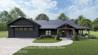 EXCLUSIVE BARNDOMINIUM HOUSE PLAN 503200141 WITH INTERIOR [upl. by Ylrebnik750]