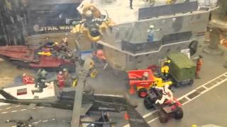 EPIC GI JOE diorama at Big Fun Toy Store Cleveland Heights Ohio [upl. by Anreval]