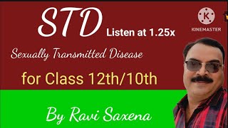 STDSexually Transmitted DiseaseVenereal DiseaseRTIClass 12th BiologyClass 10th Science [upl. by Minne]