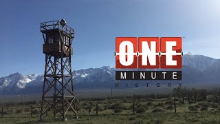 Manzanar  WWII Japanese Internment Camp  One Minute History [upl. by Dorice]