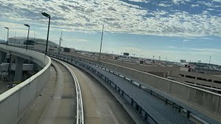 Airport Train Ride  DFW SkyLink [upl. by Dalt]