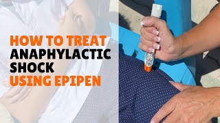 Anaphylactic Shock First Aid How To Use Epipen [upl. by Esilrac648]