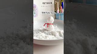 Snow ഉണ്ടാക്കാം DIY fake snow diy fakesnow snow wellwisherdiy [upl. by Todd]