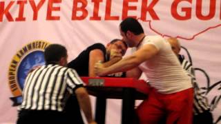 Türkiye Bilek Güreşi Şampiyonası 2012  Ömer Ustaömer vs Safa Mustafa Genç [upl. by Hussein]