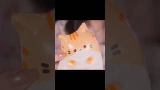 ASMR Stress Reliever Cute Cat Squishy Toy 🐱 asmr shorts asmrshorts [upl. by Payson]