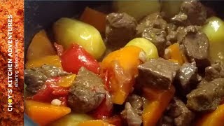 Spicy Beef Stew with Barley [upl. by Yllod672]