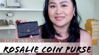 Louis Vuitton Unboxing 2022  Rosalie Coin Purse in Empriente Leather [upl. by Quincey]