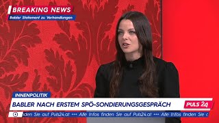 Analyse Babler nach ÖVPSondierungsgespräch [upl. by Herrera717]