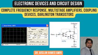 Complete Frequency Response Multistage Amplifiers Coupling Devices Darlington Transistors [upl. by Ayamat]