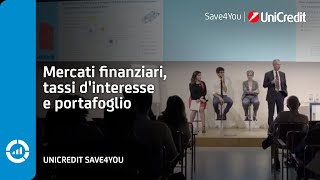 Mercati finanziari tassi dinteresse e portafoglio  UniCredit Save4You [upl. by Soisinoid402]