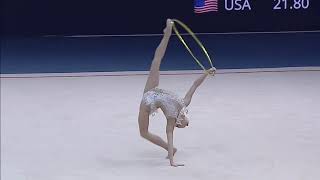 Anastasia SALOS BLR Hoop EF  World Cup Tashkent 2021 [upl. by Inigo]