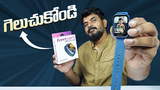 Fastrack Reflex Curv Unboxing in Telugu  25D Curved Display Body Temperature Monitoring Etc [upl. by Zelten]