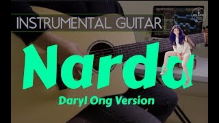 Daryl Ong  Narda instrumental guitar karaoke version cover with lyrics [upl. by Latreshia]