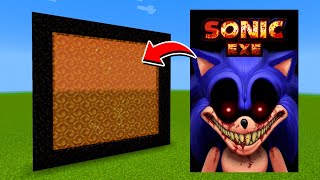 How to Make A Portal To The SonicExe Dimension in Minecraft [upl. by Callean]