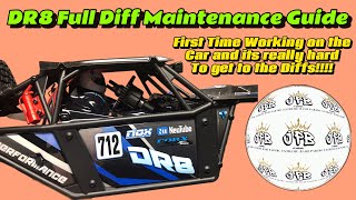 FTX DR8 full Diff Removal amp maintenance dr8 [upl. by Harmaning808]