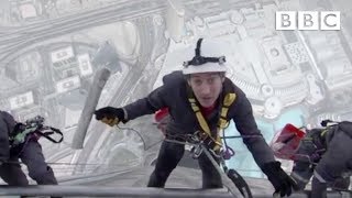 Cleaning the worlds tallest building  Supersized Earth  BBC [upl. by Eupheemia760]