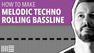 HOW TO MAKE MELODIC TECHNO ROLLING BASSLINE  ABLETON LIVE [upl. by Jesher557]