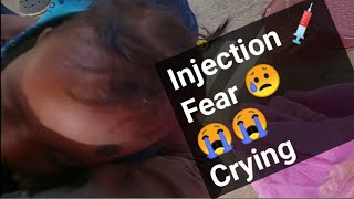 Injection fear crying  Injection  Baby crying  youtube shorts [upl. by Hsoj]