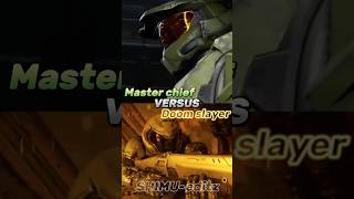 Doom slayer vs master chief [upl. by Ellinej849]