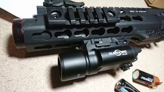 UNBOXING Airsoft surefire x300 clone unboxing  awesome pistol torch [upl. by Azilem738]