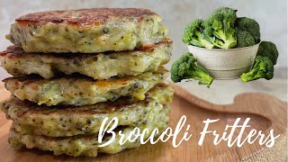 Toddlers Friendly Broccoli Fritters  BabyLedWeaning  Оладьи из брокколи [upl. by Avrenim558]