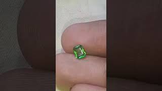 Tsavorite garnet 069ct [upl. by Athena657]