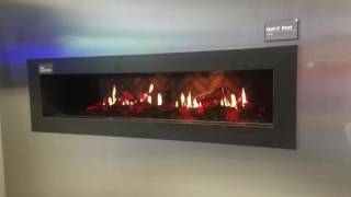 Dimplex OptiV Electric Fireplace And Aquarium [upl. by Ardnael]