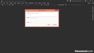 Convert Infix to Postfix Expression with C and Windows Forms [upl. by Dnaloy]