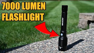 Brauns 7000 Lumen Flashlight [upl. by Lahsram]