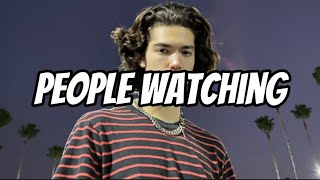 Conan Gray  People Watching Lyrics [upl. by Zetnauq520]