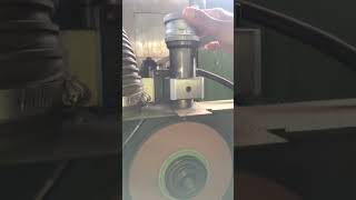 Surface grinding wheel balanced tranding subscribe tech world viralvideo steel [upl. by Okimik]