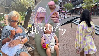 A WEEK IN MY LIFE LOAVIES UNBOXING🥰 HAAR GEKNIPT💇🏽‍♀️ amp LUNCHEN🥗🍹 manonjanssen [upl. by Gunar]