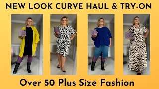 New Look Curve Haul amp Try On  Over 50 Plus Size Fashion [upl. by Arnold]