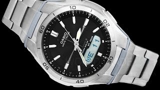 Casio WVAM640TD1AER видео обзор и настройка [upl. by Witt]