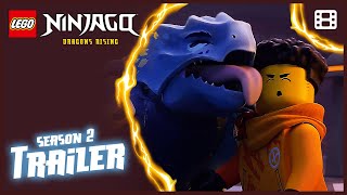 Season 2 Trailer  LEGO NINJAGO® Dragons Rising [upl. by Nosaes720]