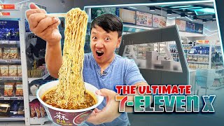 24 Hours Eating ONLY at the ULTIMATE quot7Eleven Xquot in Taipei Taiwan  MICHELIN STAR 7Eleven Food [upl. by Huan]