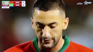 ملخص الشوط الأول المغرب ضد الغابون ، match Maroc Vs Gabon [upl. by Dwane900]