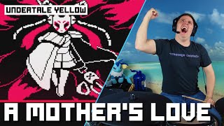 quotA Mothers Lovequot From Undertale Yellow On Drums [upl. by Auqinahs]