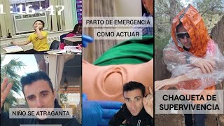 ATRAGANTAMIENTO niño PARTO de emergencia Chaqueta de SUPERVIVENCIA🔝Mix Shorts 21 [upl. by Eelinnej]