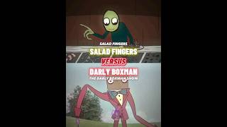 Salad Fingers vs Darly Boxman shorts saladfingers gooseworx davidfirth vsedit boxman [upl. by Prady]