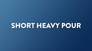 Short Heavy Liquid Pour  Sound Effect [upl. by Enalda]