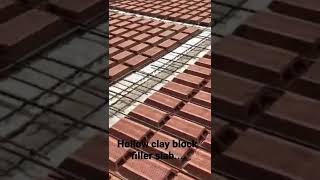 Hollow Clay Block Filler Slab with ISMB Blocks wall  Interlocking stabilized Mud Blocks [upl. by Alicia12]