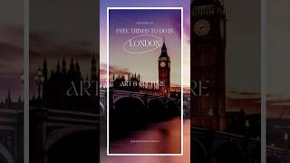 Free Things to Do in London  EPISODE 20 [upl. by Adolfo184]