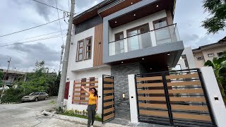 P65M  Elegant Single Attached House and lot for Sale in Cainta near Junction Parola and E Bank [upl. by Nikita]