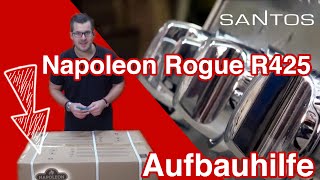 Napoleon Rogue R4252 Gasgrill Unpacking Aufbau und Montage erklärt mit Anleitung [upl. by Artinek]