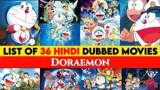 List of All Hindi dubbed Movies of Doraemon [upl. by Heffron421]