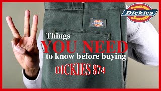 3 Things YOU NEED to know before buying Dickies 874 [upl. by Schnell]