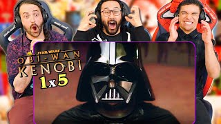 OBIWAN KENOBI 1x5 REACTION Episode 5 Breakdown amp Review quotPart V”  Darth Vader Star Wars [upl. by Ybloc]