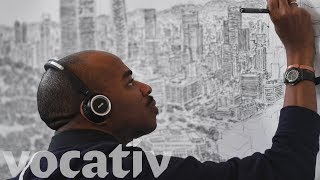 Autistic Artist Stephen Wiltshire Can Draw Entire Cities From Memory [upl. by Laeynad]